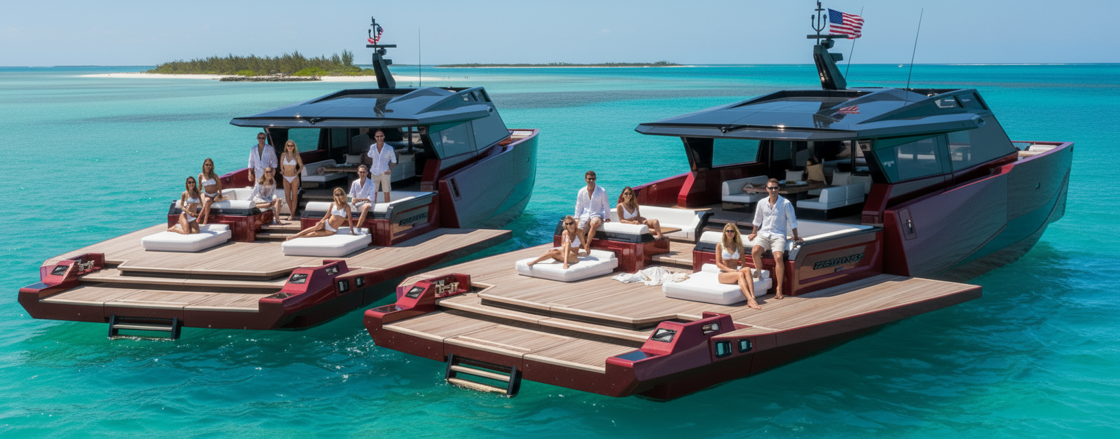 Barche Exuma - Luxury Twin Yachts